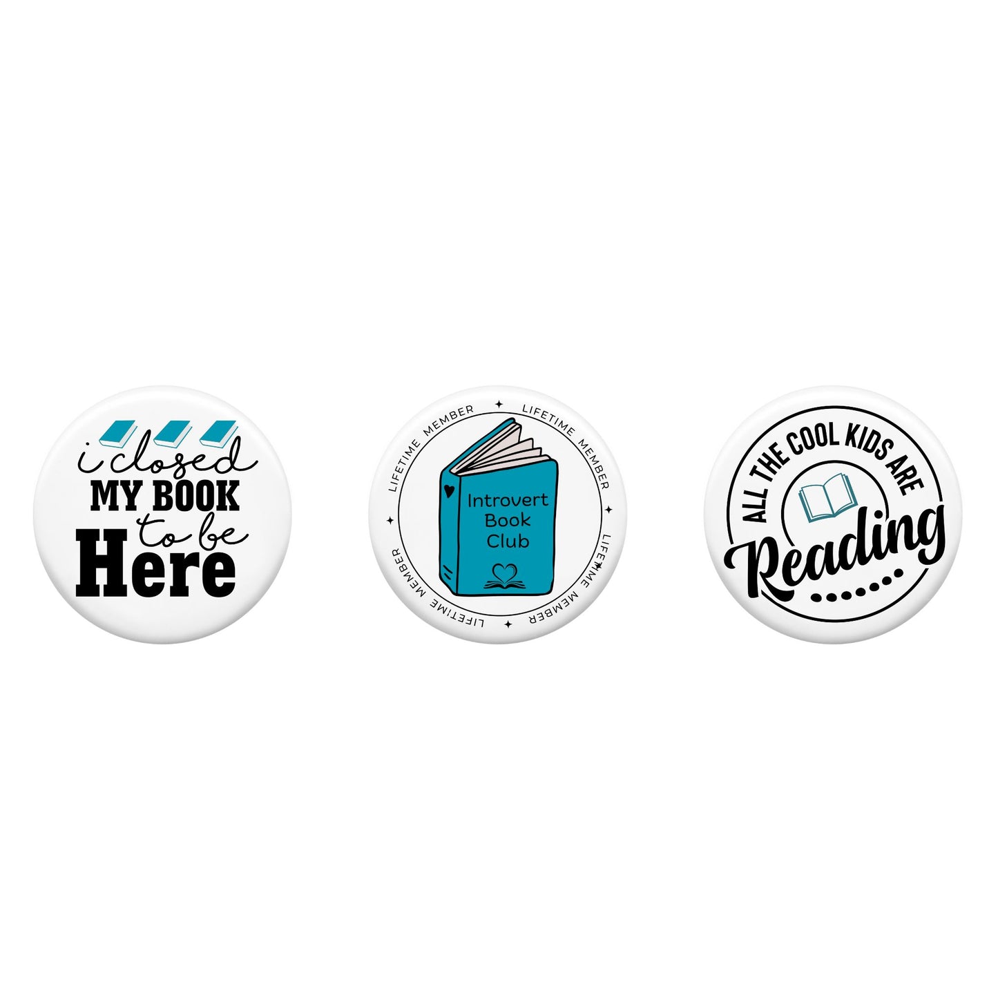 Mini-Magnet Set - Bookish Fun
