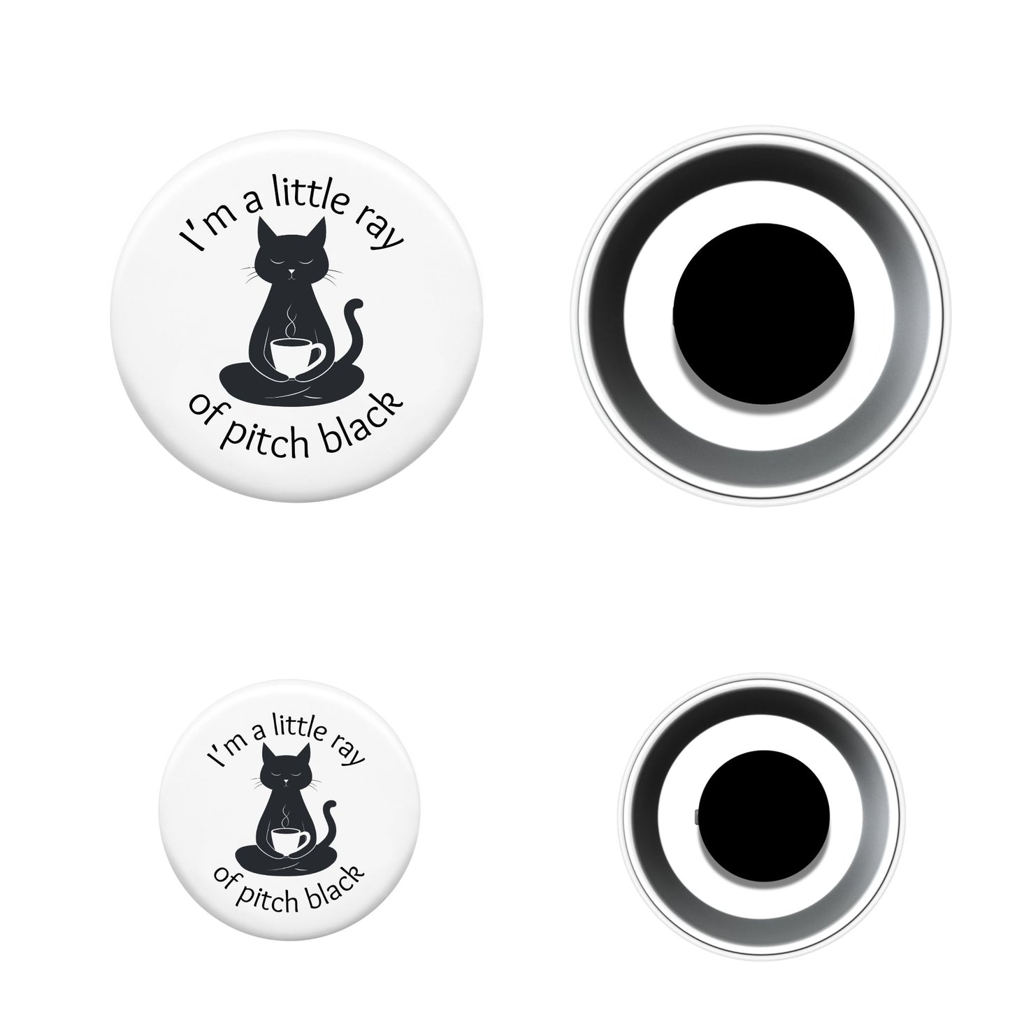 Decorative Magnet - Little Ray of Pitch Black