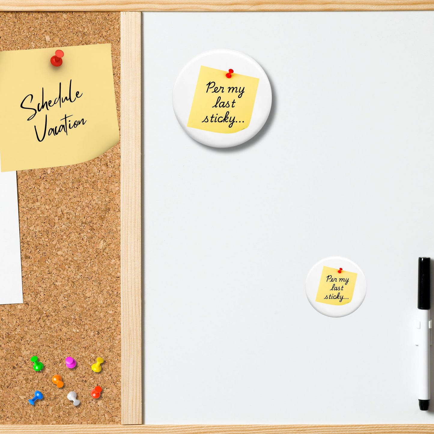 Decorative Magnet - Per My Last Sticky