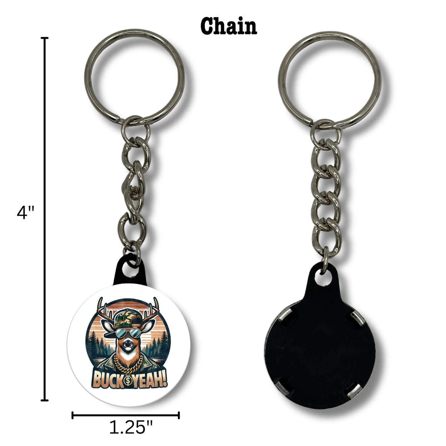Keychain - Buck Yeah