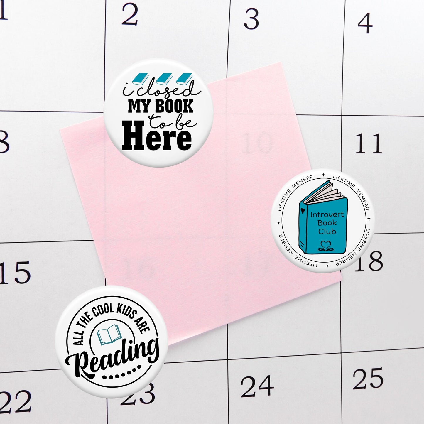 Mini-Magnet Set - Bookish Fun