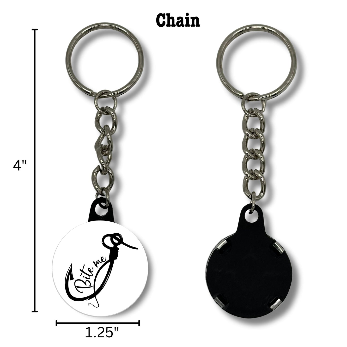 Keychain - Bite Me (Fishing)