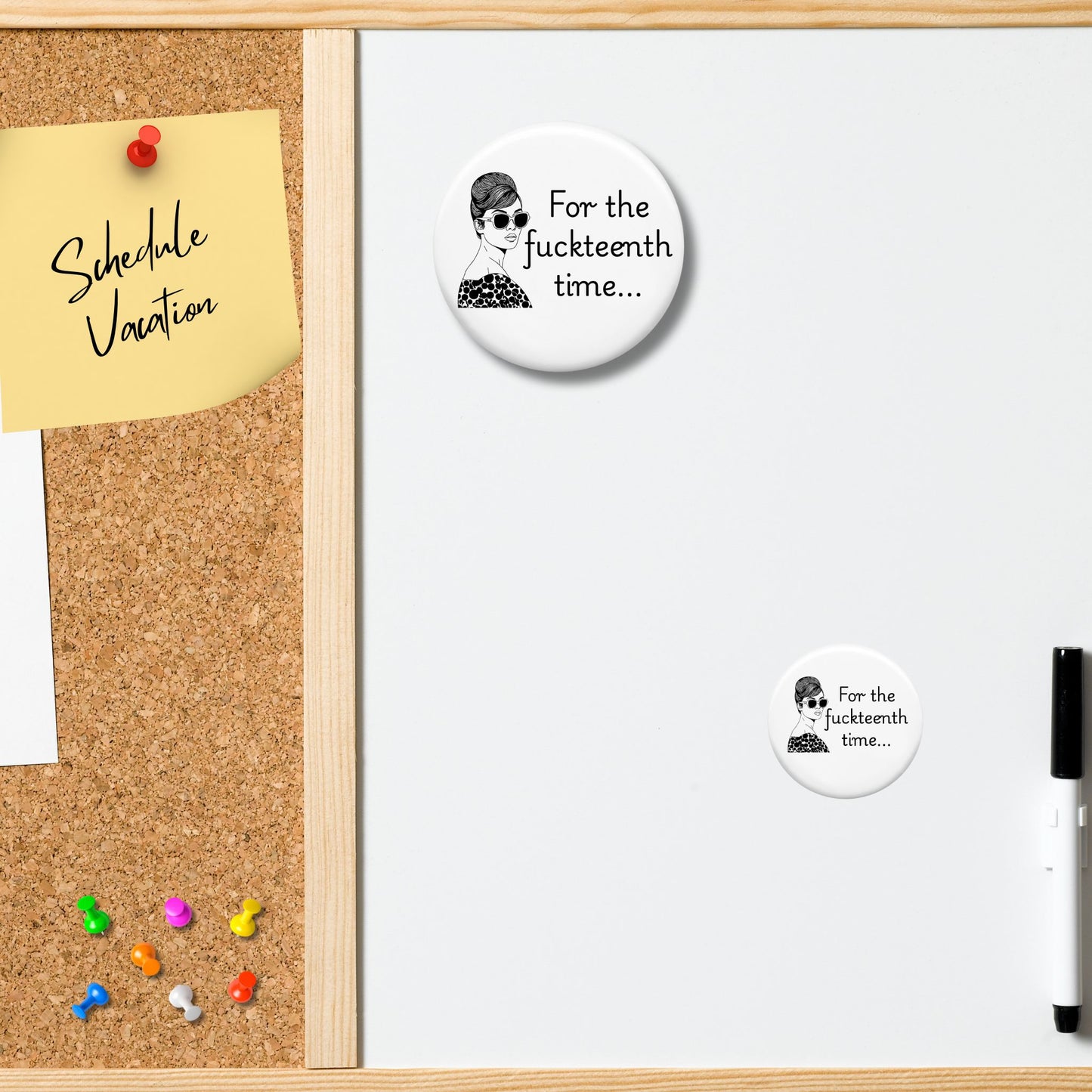 Decorative Magnet - F-teenth Time