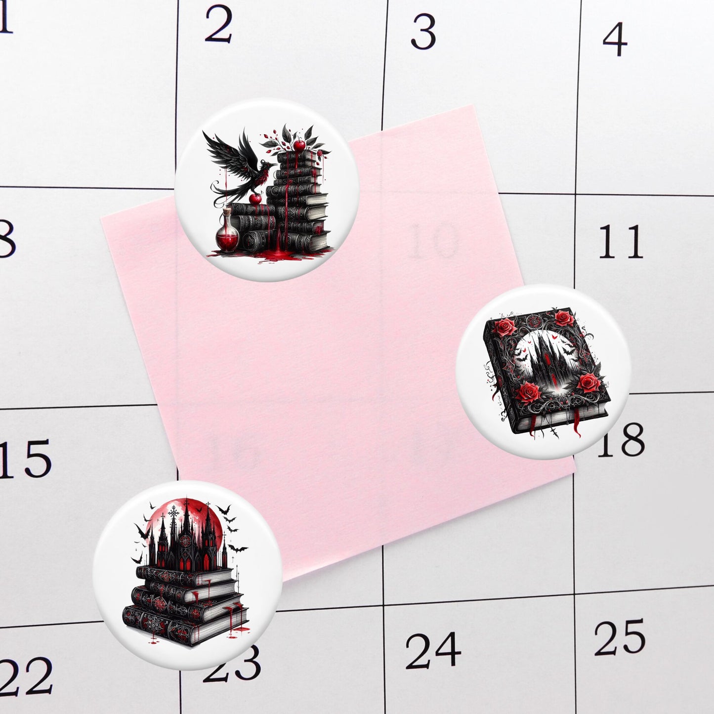 Mini-Magnet Set - Dark Gothic Fantasy