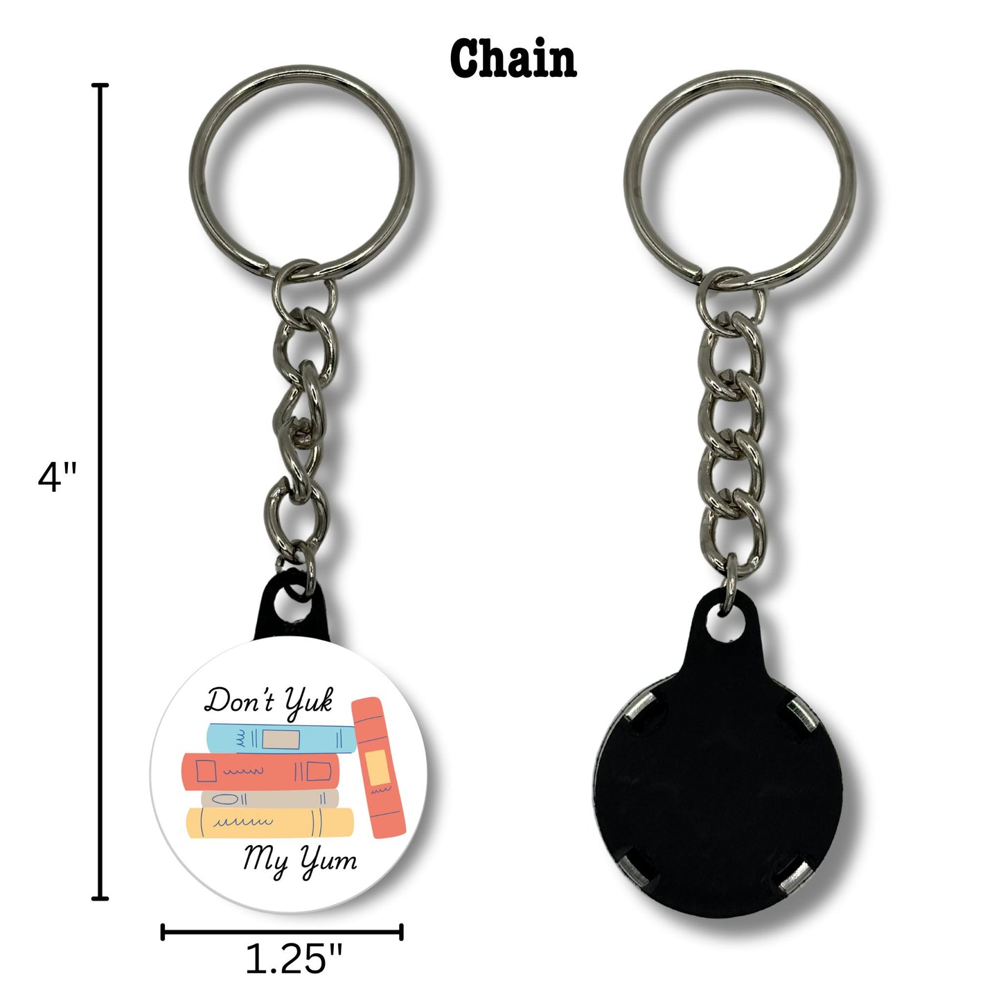 Keychain - Don't yuk My Yum