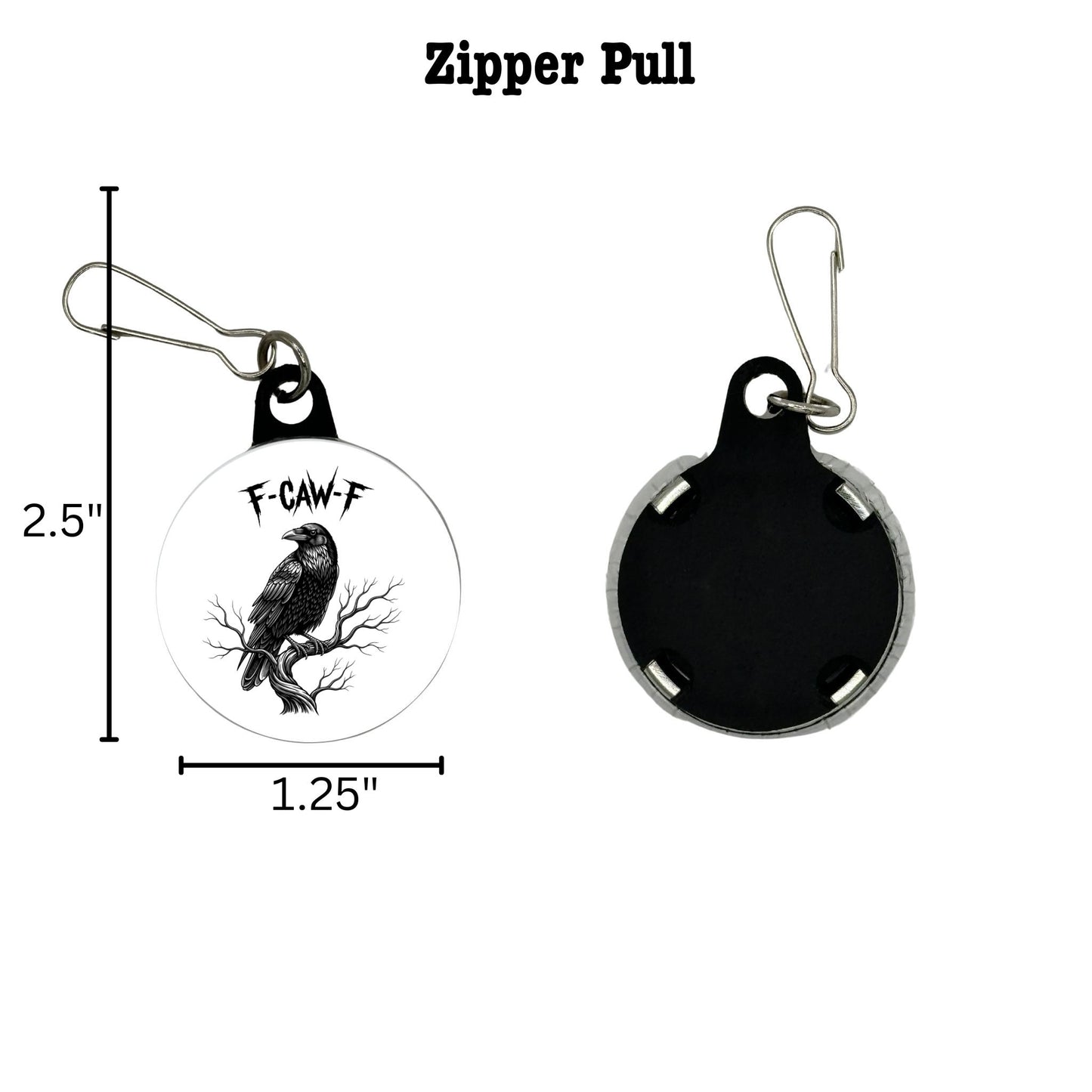 Keychain - Grumpy Crow