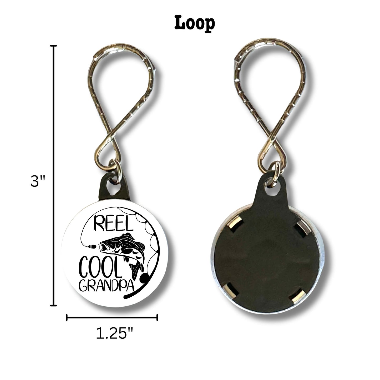 Keychain - Reel Cool Grandpa