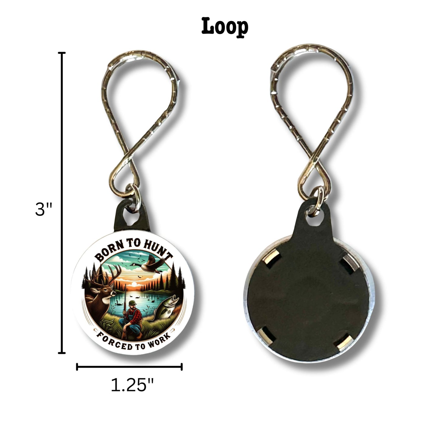 Keychain - Born to Hunt