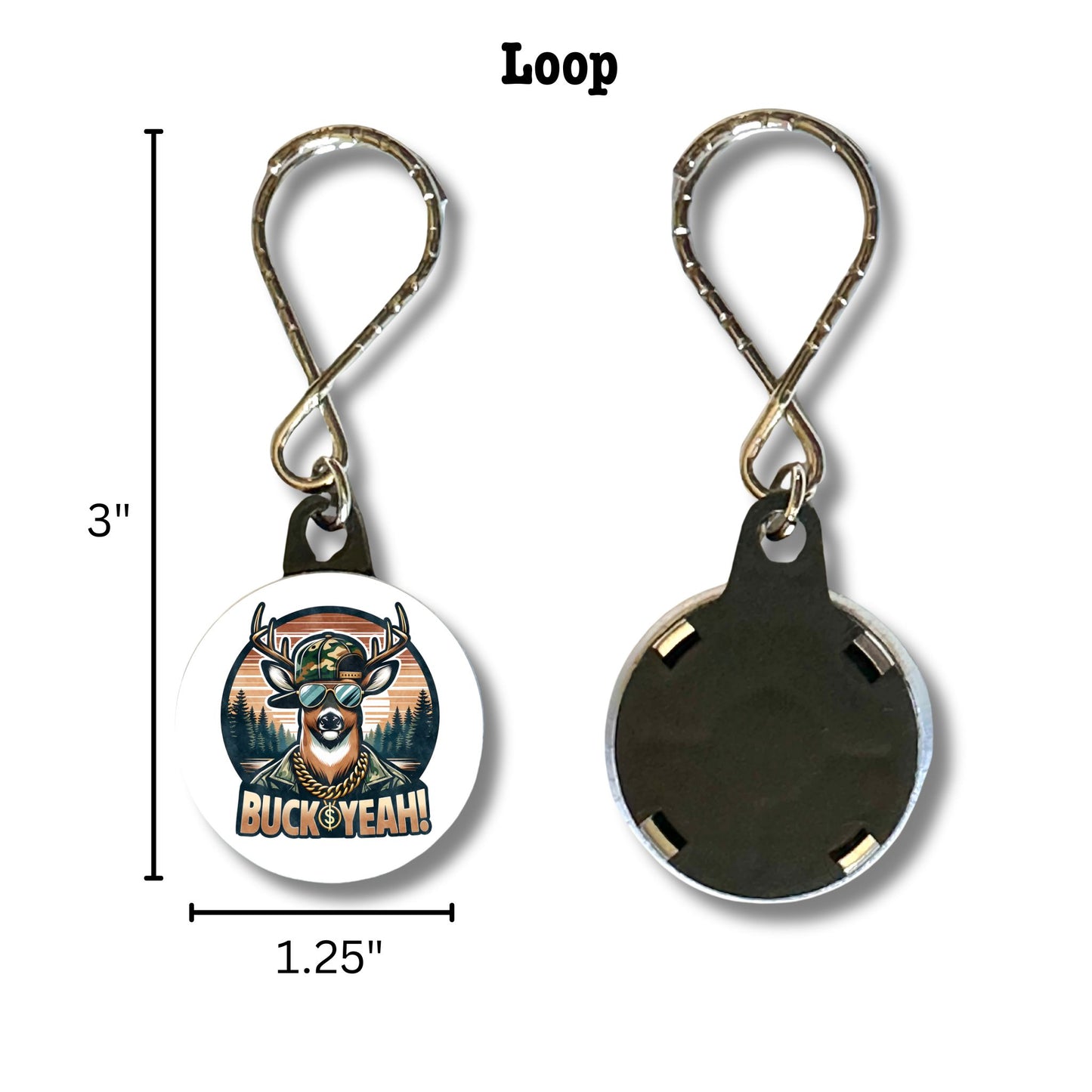 Keychain - Buck Yeah