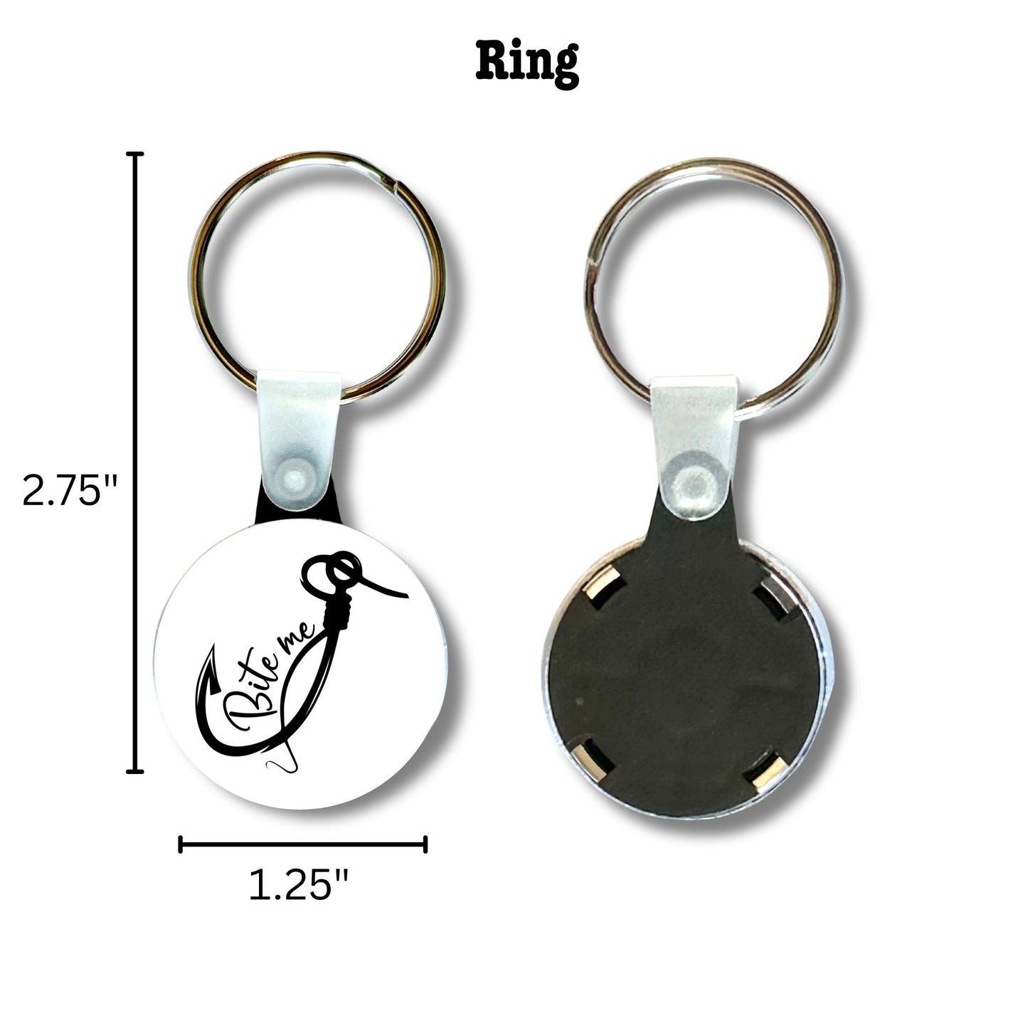 Keychain - Bite Me (Fishing)