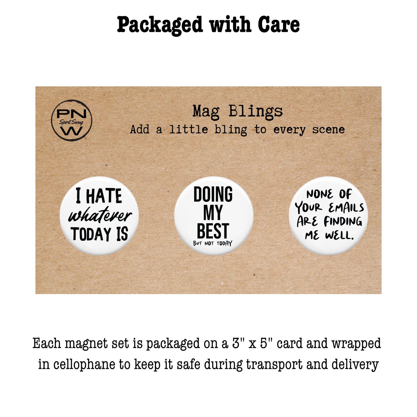 Mini-Magnet Set - Office Snark