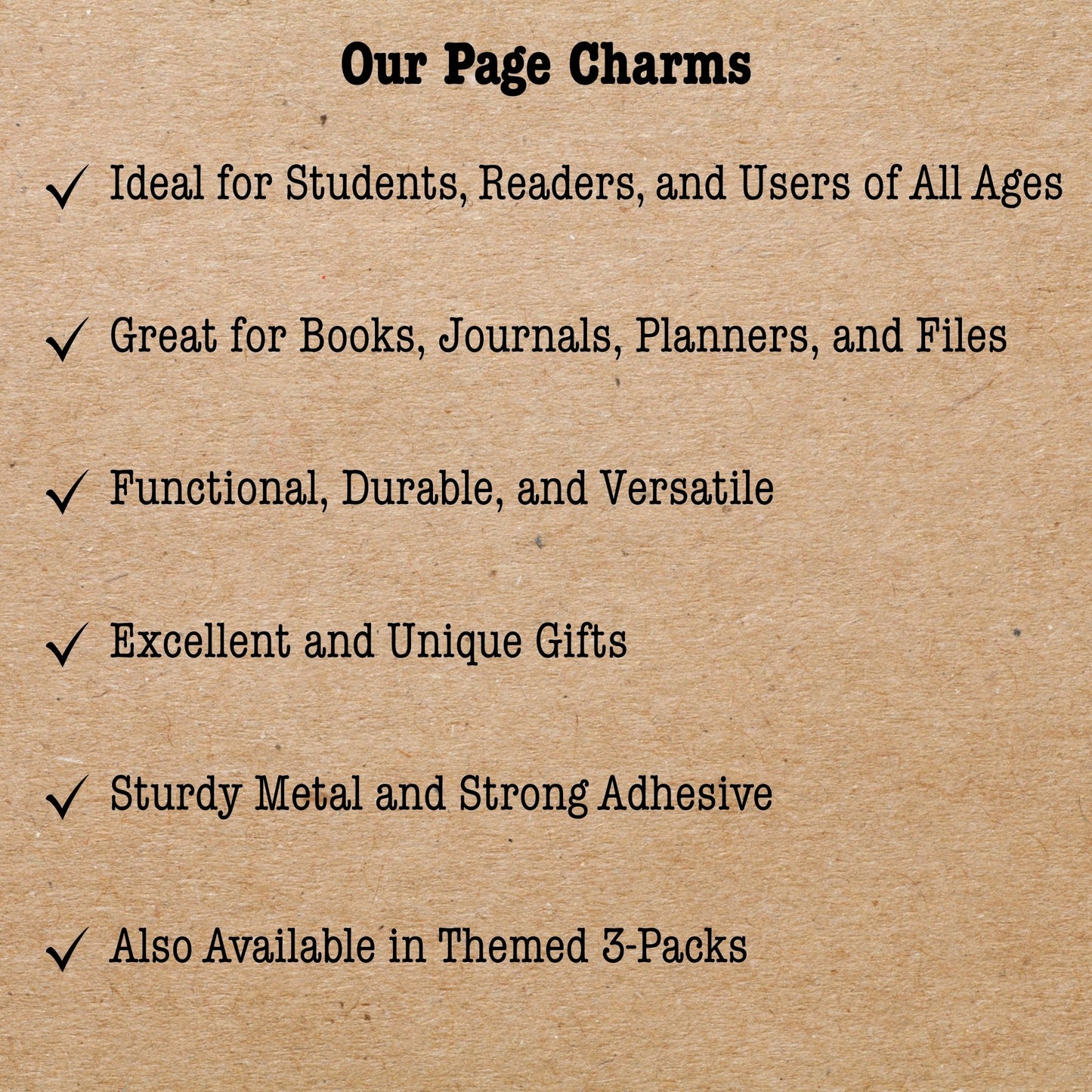 Custom Jumbo Bookmark