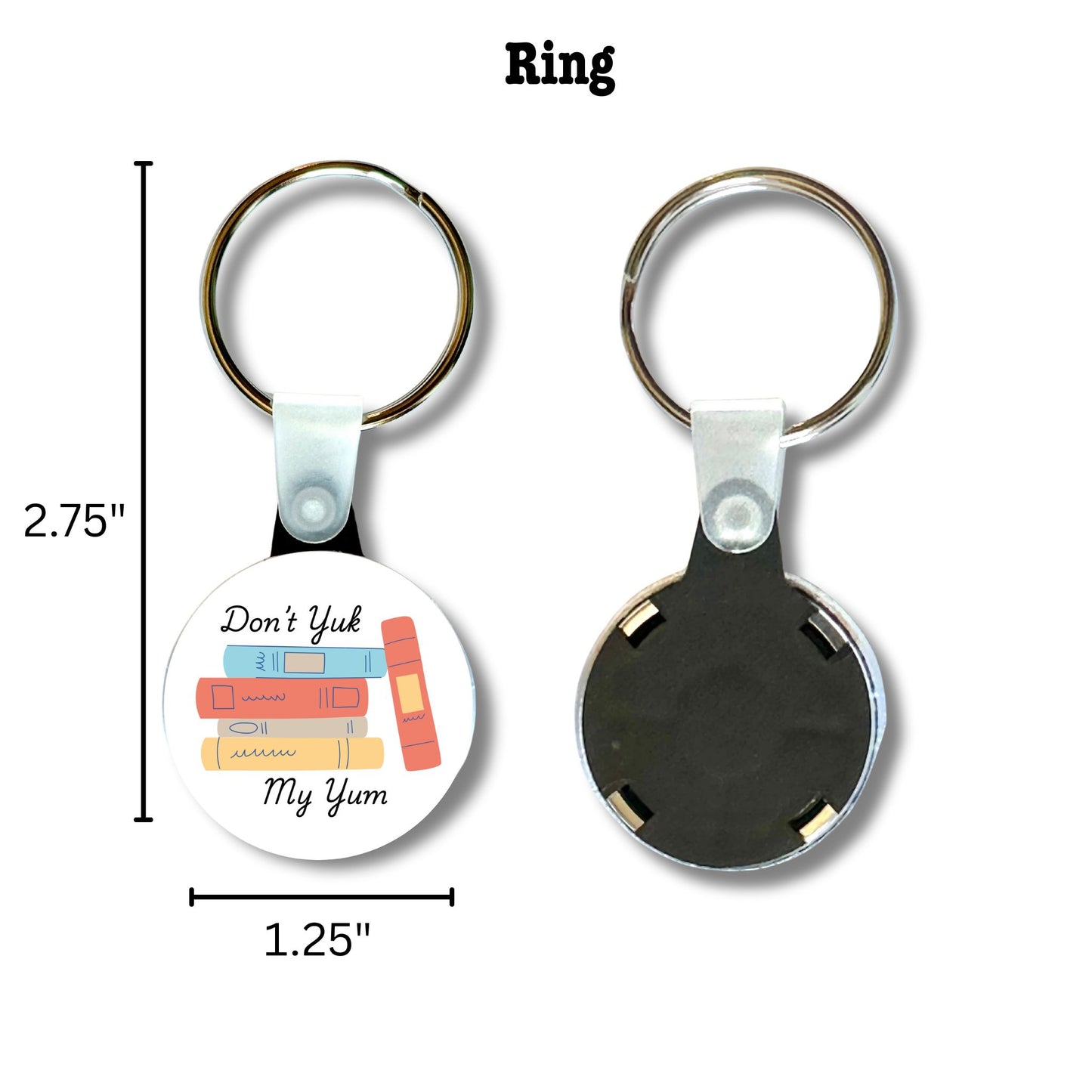 Keychain - Don't yuk My Yum