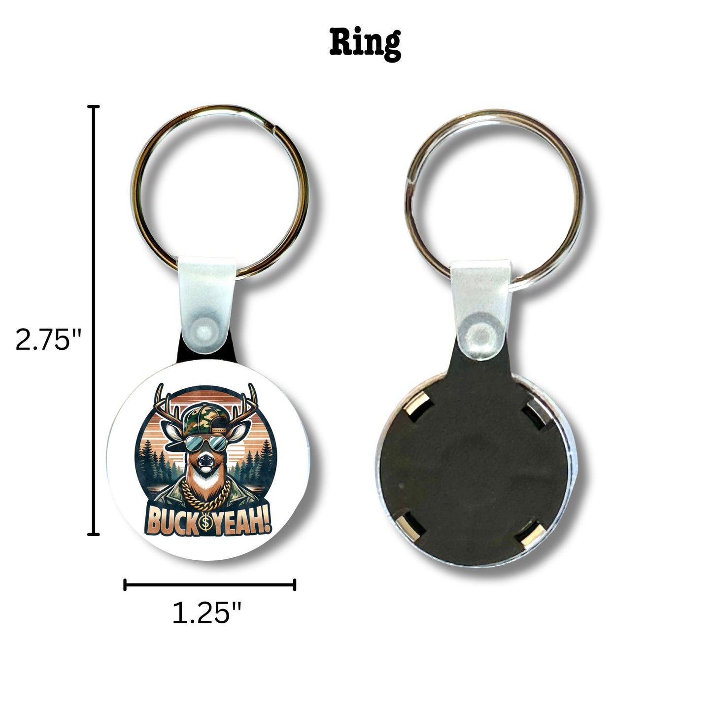 Keychain - Buck Yeah