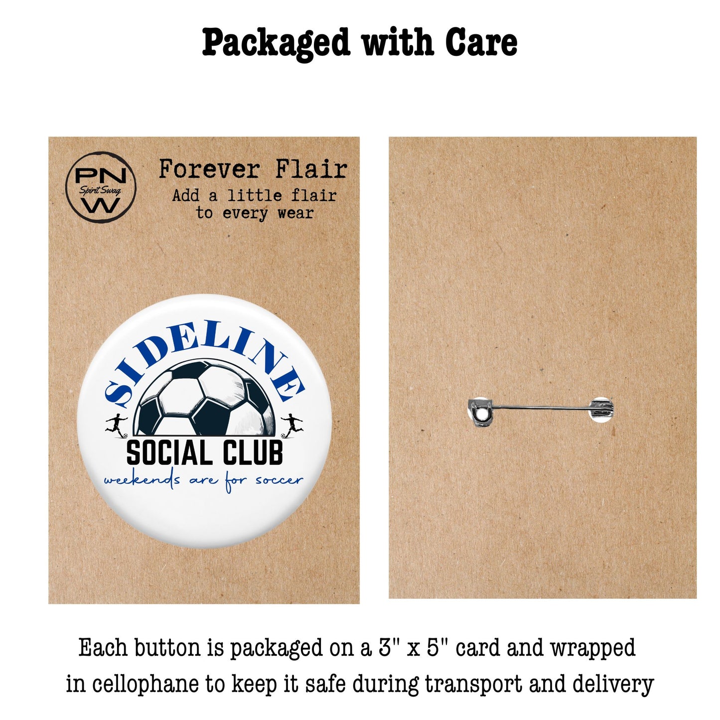 Pin-Back Button - Sideline Social Club (Boys)