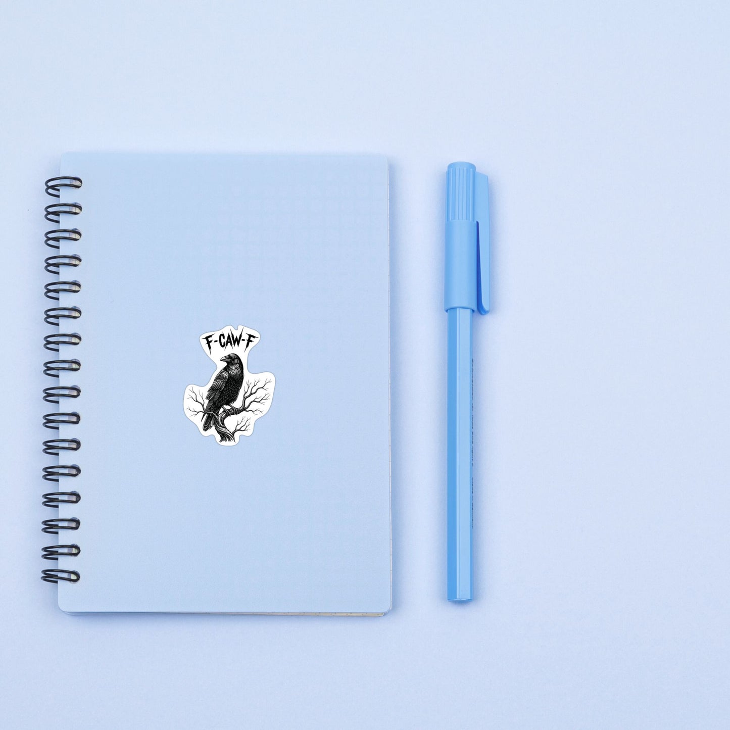 Vinyl Sticker 2.5" - Grumpy Crow