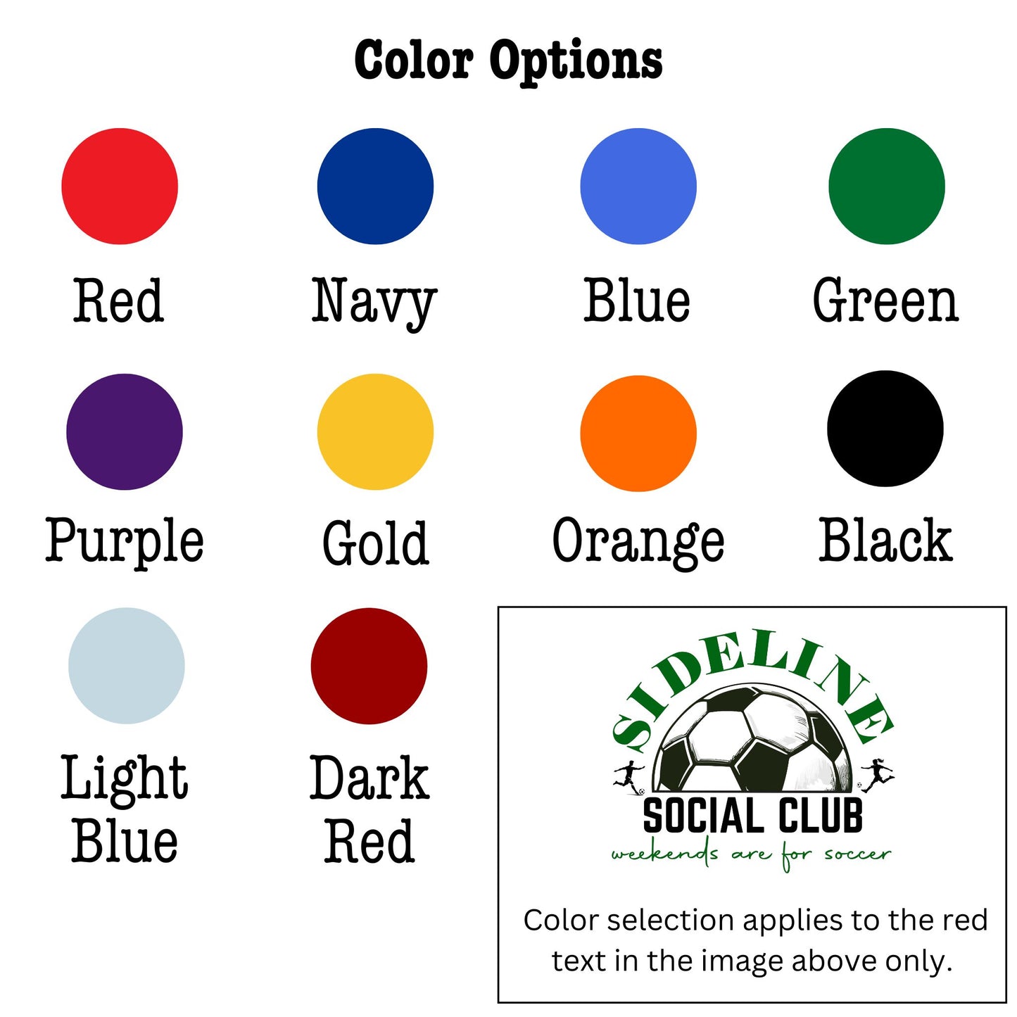 Pin-Back Button - Sideline Social Club (Co-Ed)