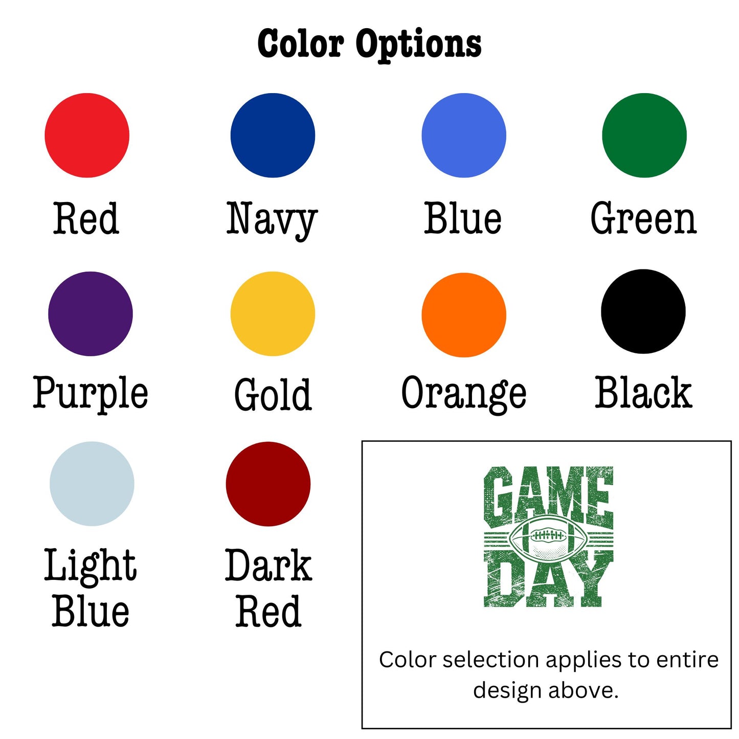 Keychain - Game Day