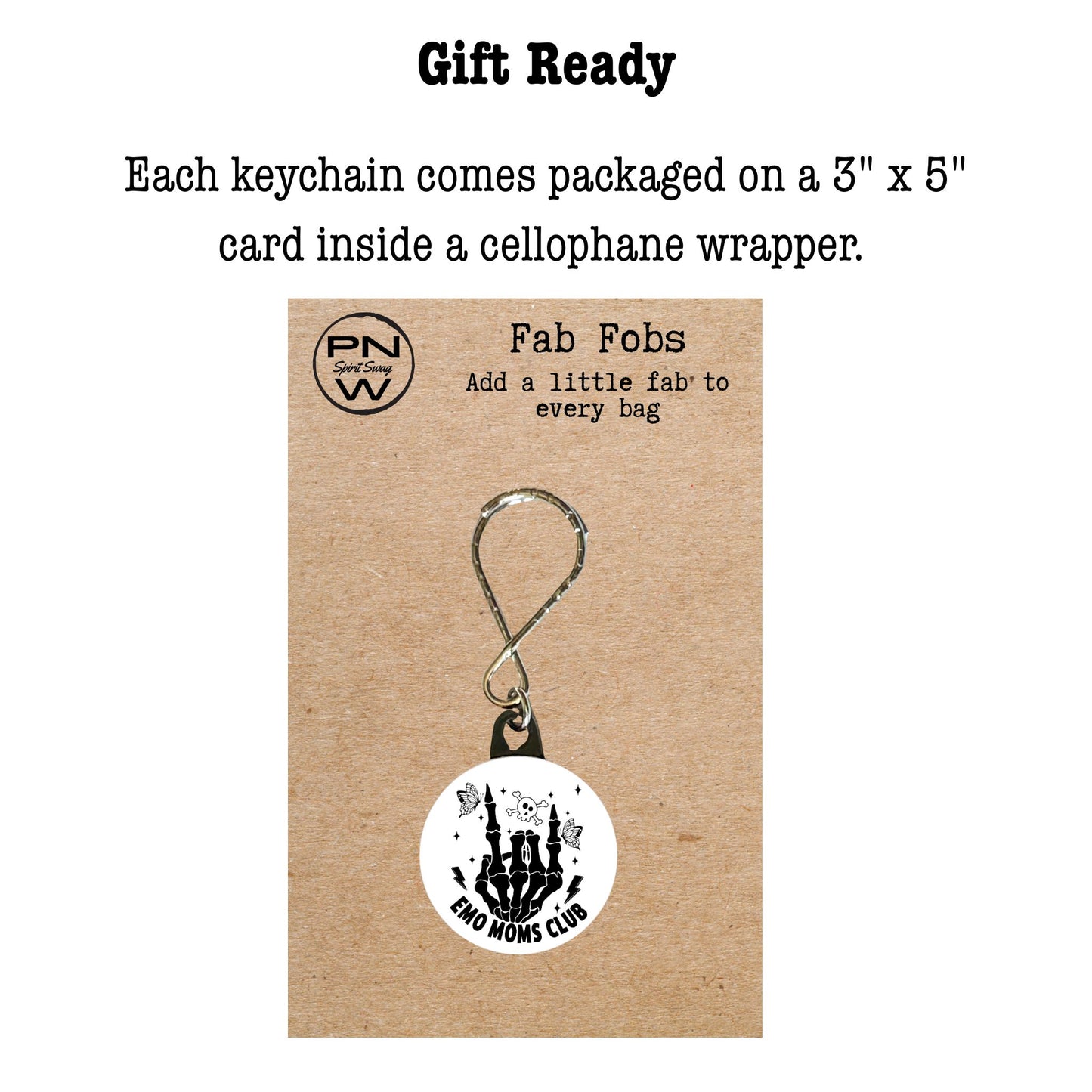 Keychain - Emo Moms Club