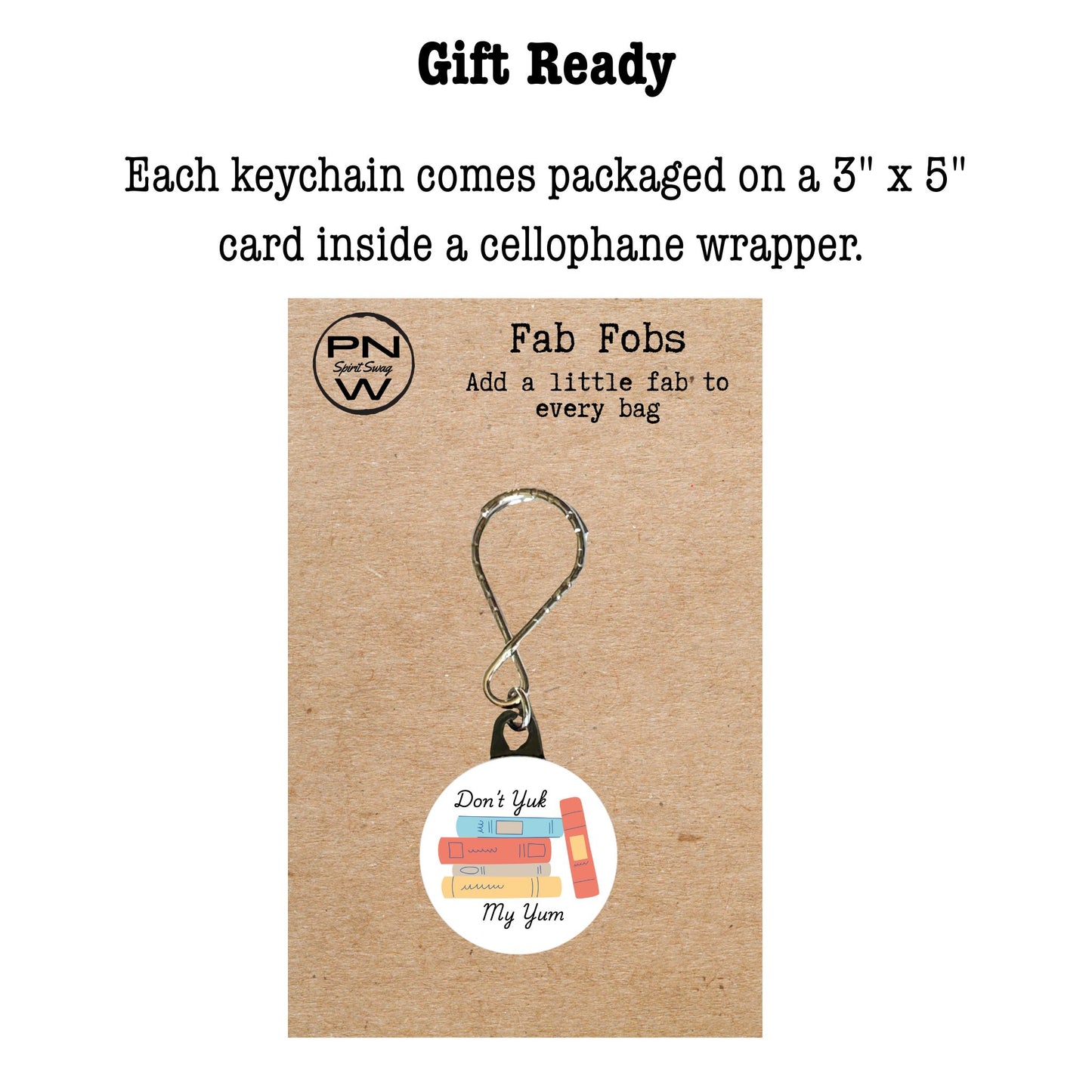 Keychain - Don't yuk My Yum