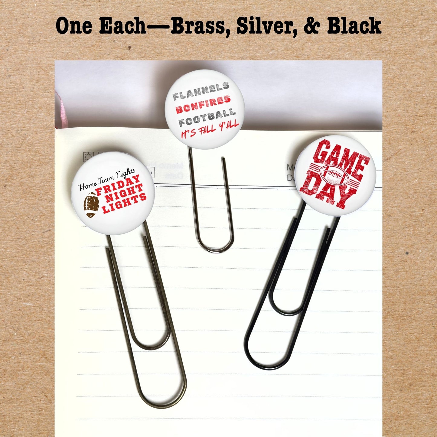 Custom Jumbo Bookmark Set