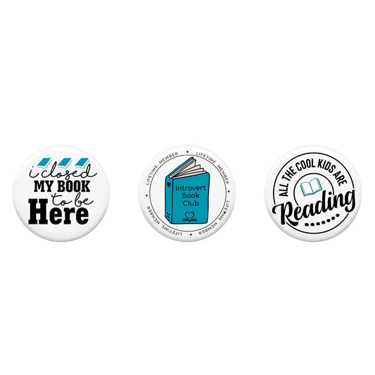 Mini-Magnet Set - Bookish Fun