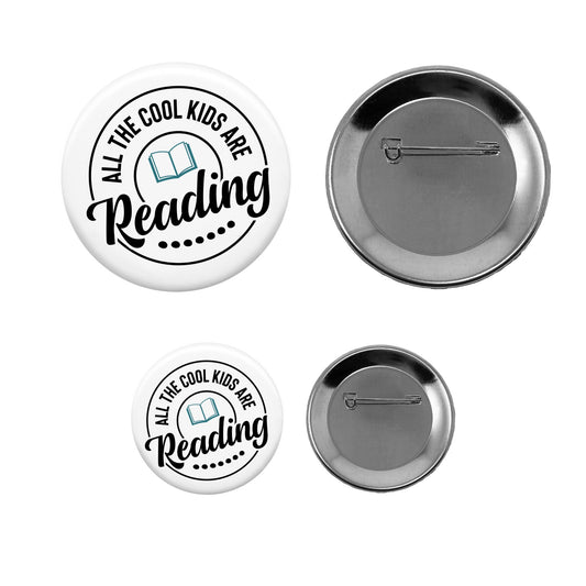 Pin-Back Button - All the Cool Kids are Reading