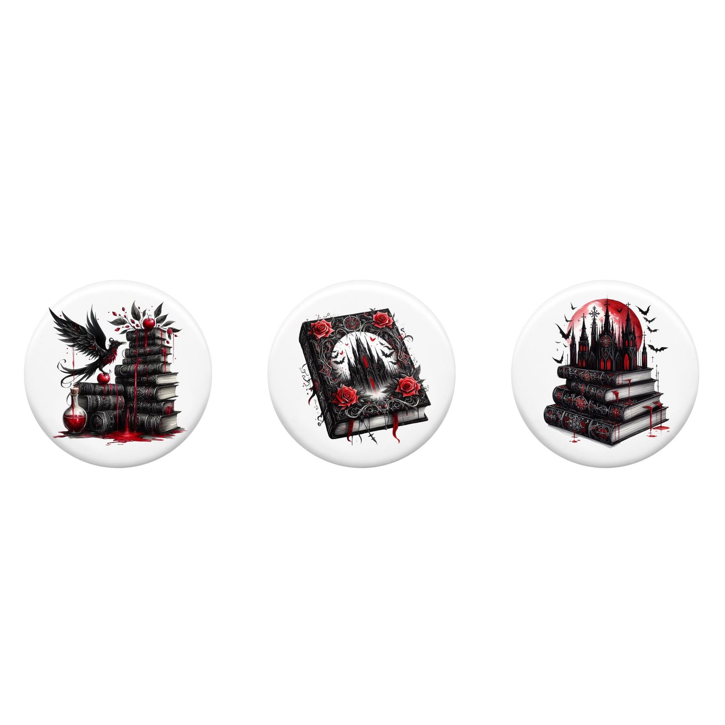 Mini-Magnet Set - Dark Gothic Fantasy