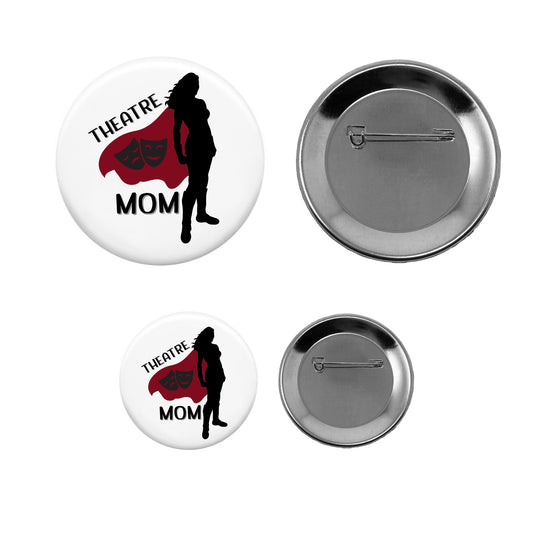 Pin-Back Button - Theatre Mom