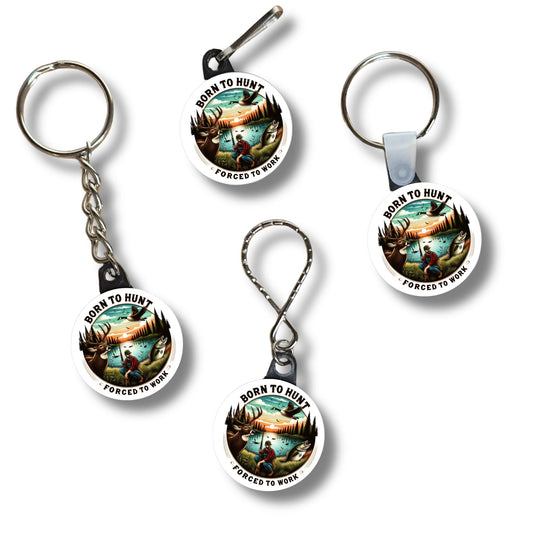Keychain - Born to Hunt