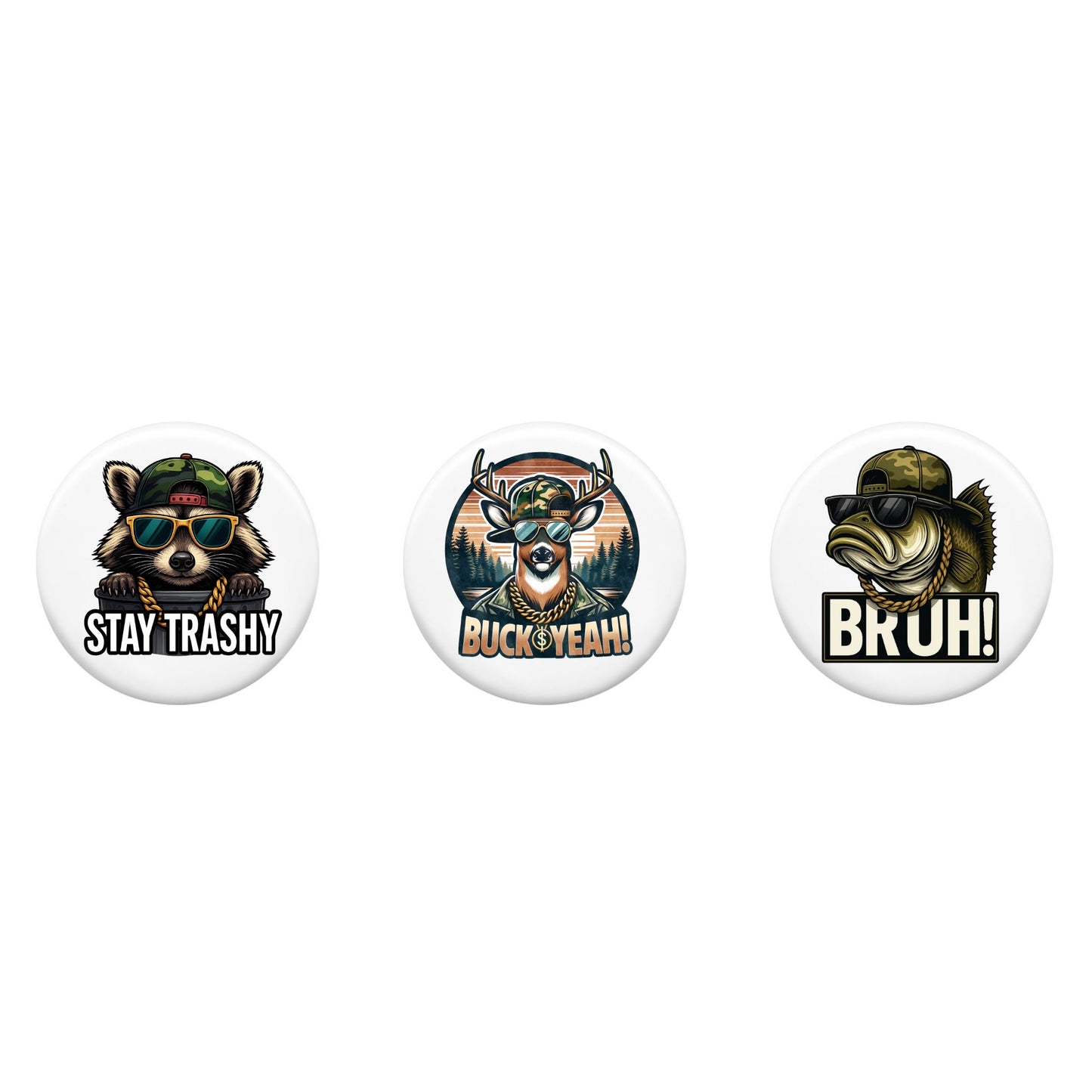Mini-Magnet Set - Gangsta' Animals