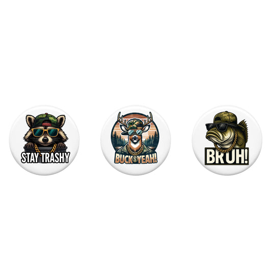 Mini-Magnet Set - Gangsta' Animals