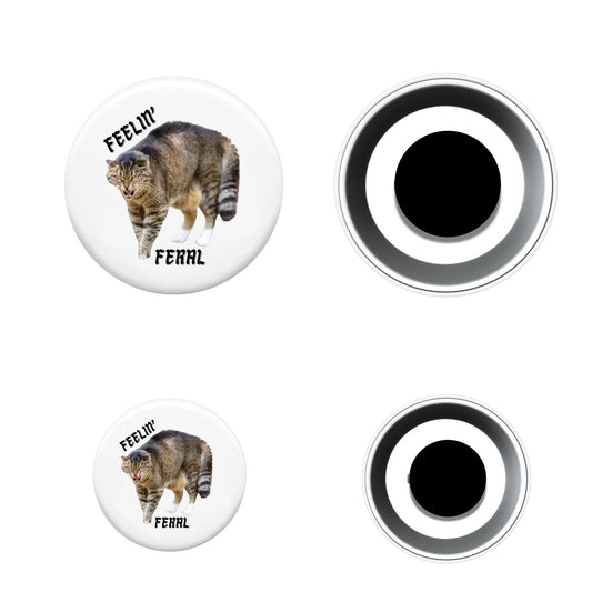 Decorative Magnet - Feelin' Feral (Cat)