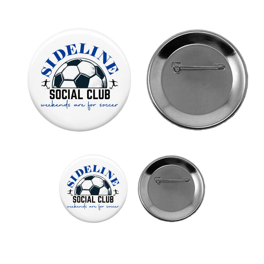 Pin-Back Button - Sideline Social Club (Boys)