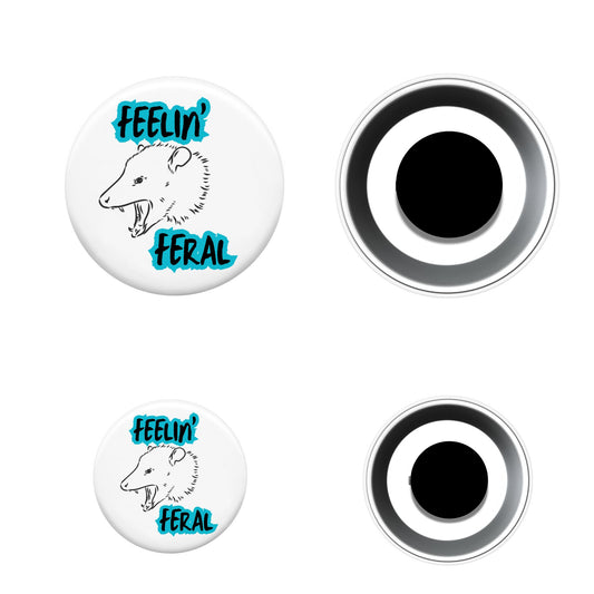 Decorative Magnet - Feelin' Feral (Possum)