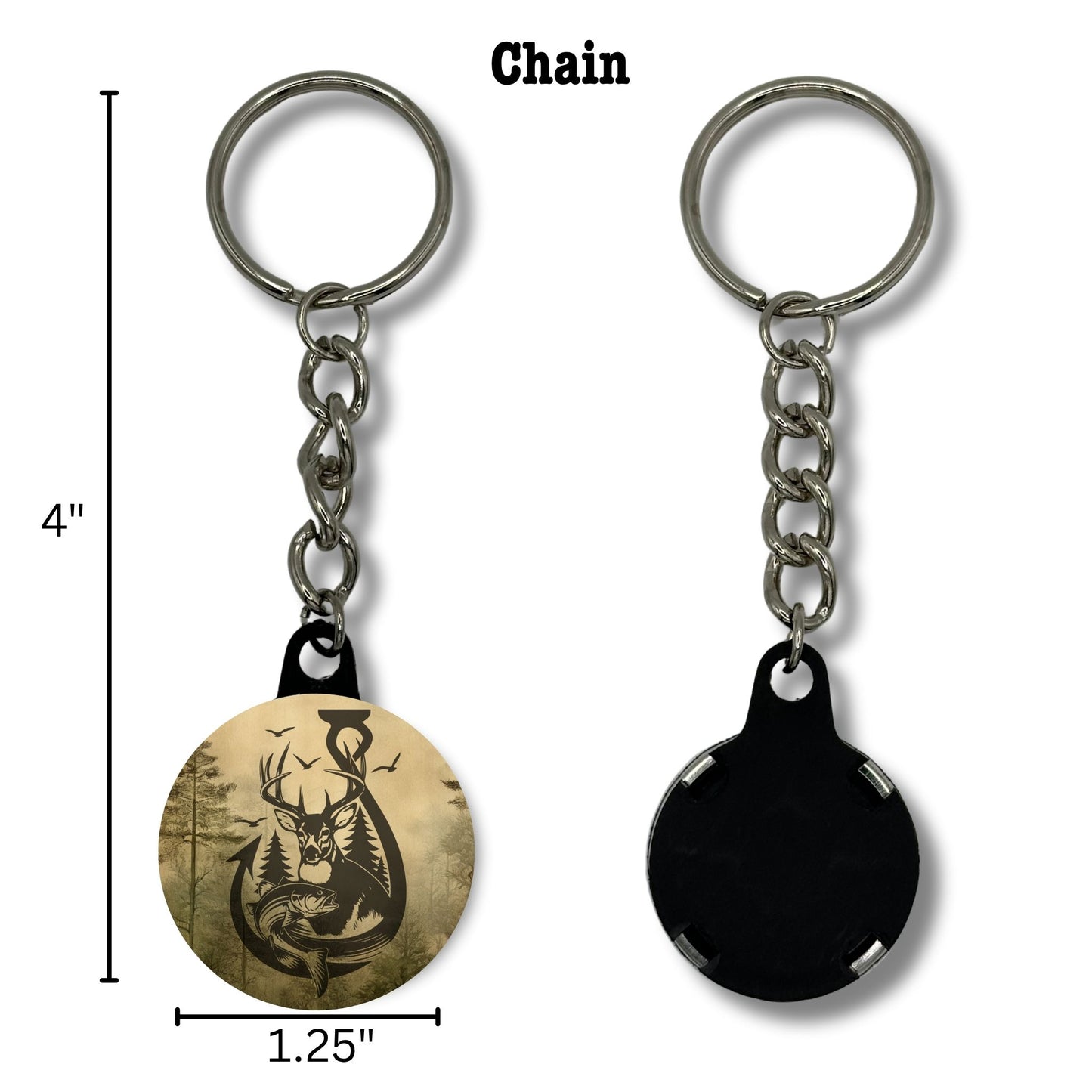 Keychain - Woodland Bounty