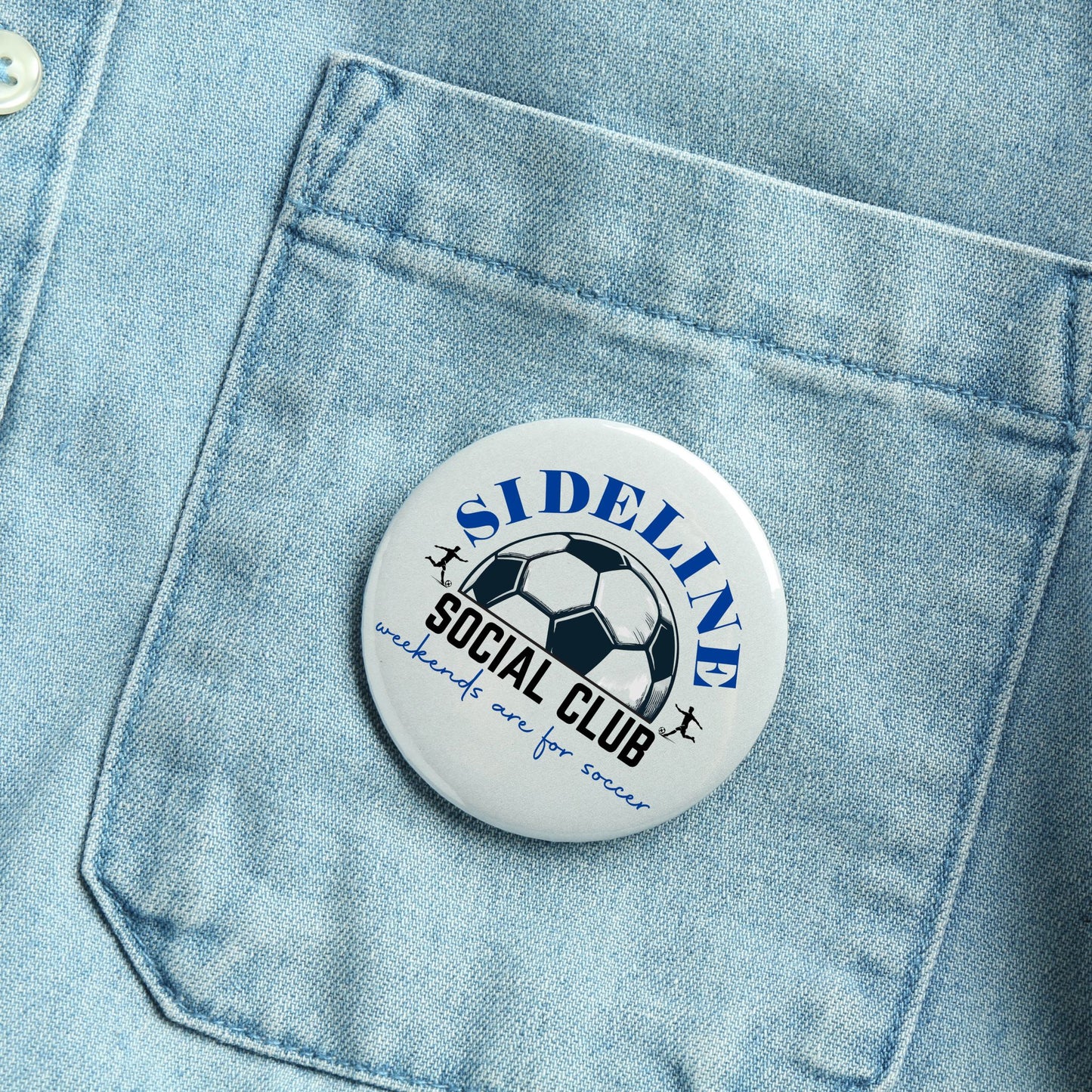 Pin-Back Button - Sideline Social Club (Boys)