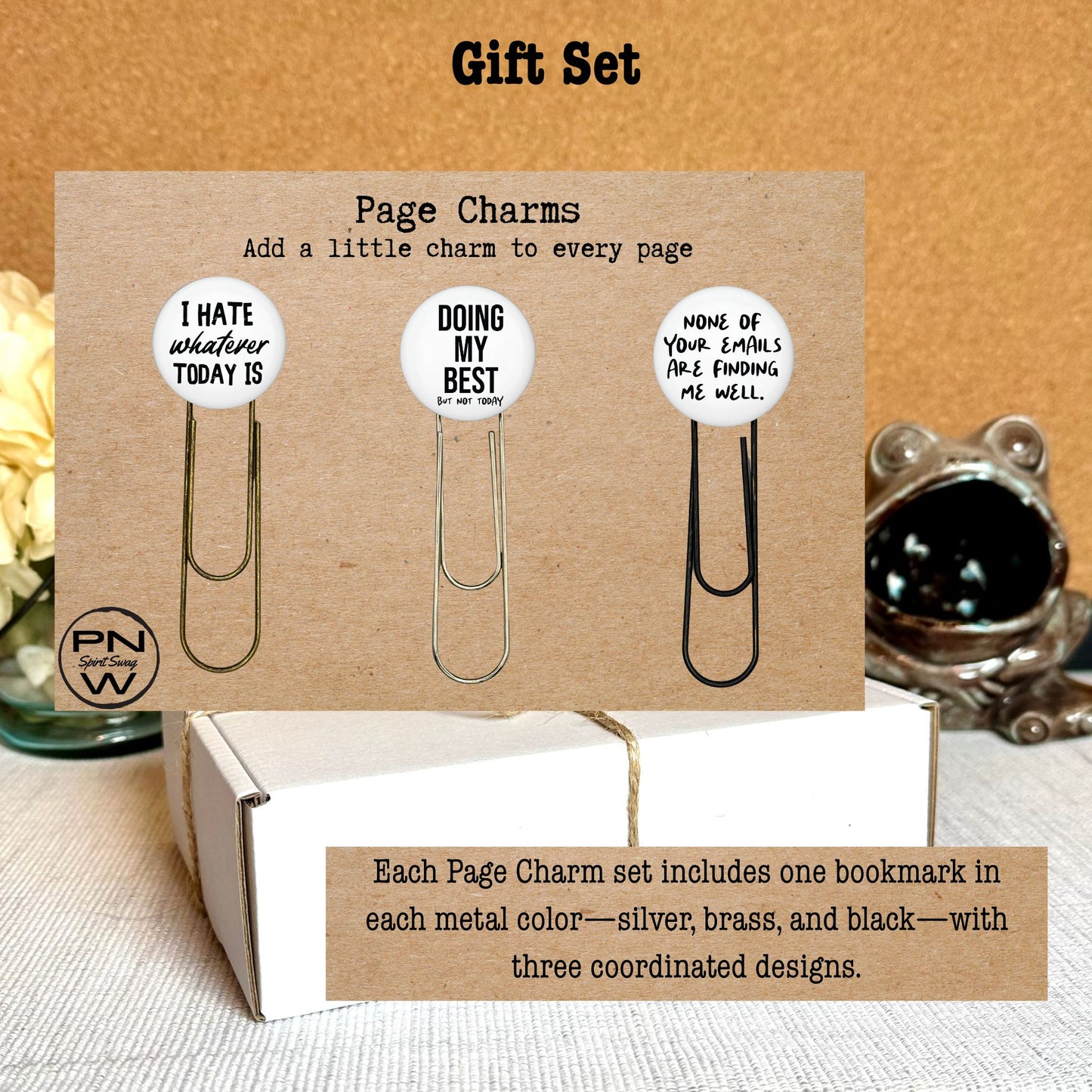 PNW Swag Gift Box – 4-Piece Coordinated Set - A Lil' Bit of Snark