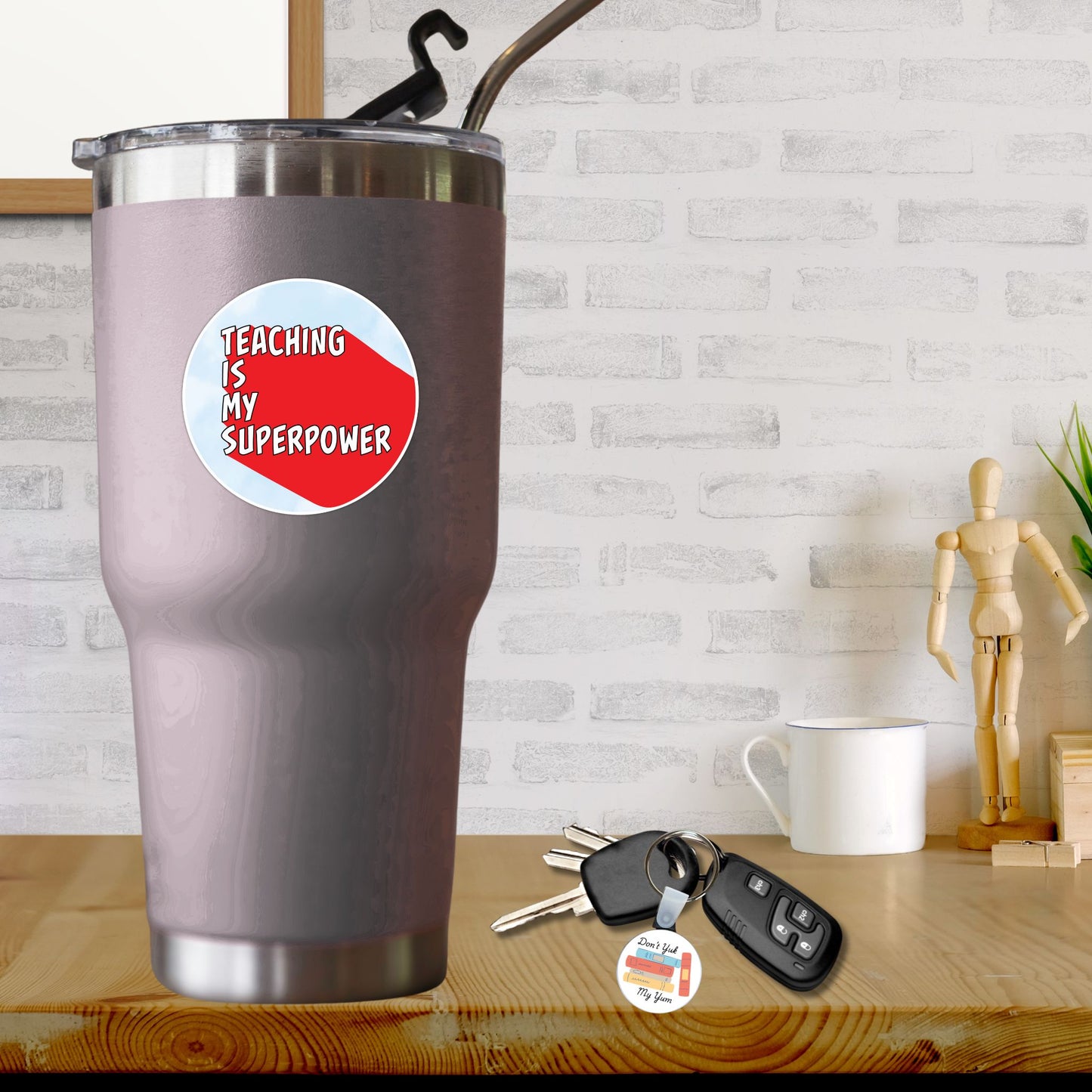 Vinyl Sticker 2.5" - Teacher Superpower