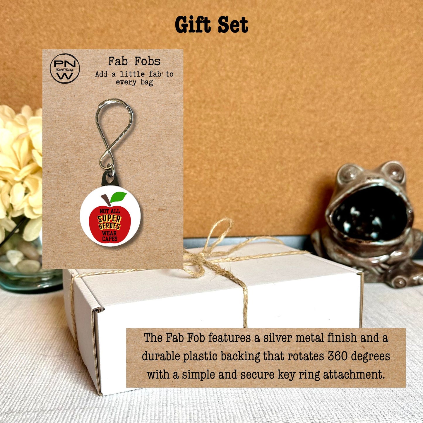 PNW Swag Gift Box – 4-Piece Coordinated Set - Teachers are Heroes