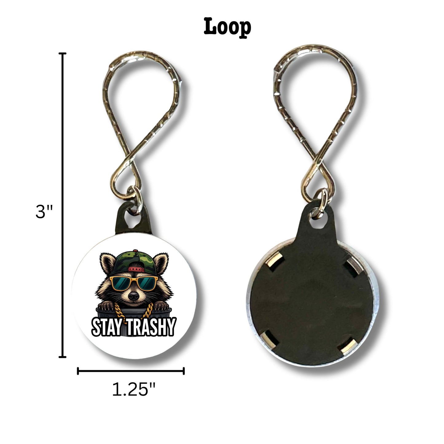 Keychain - Stay Trashy