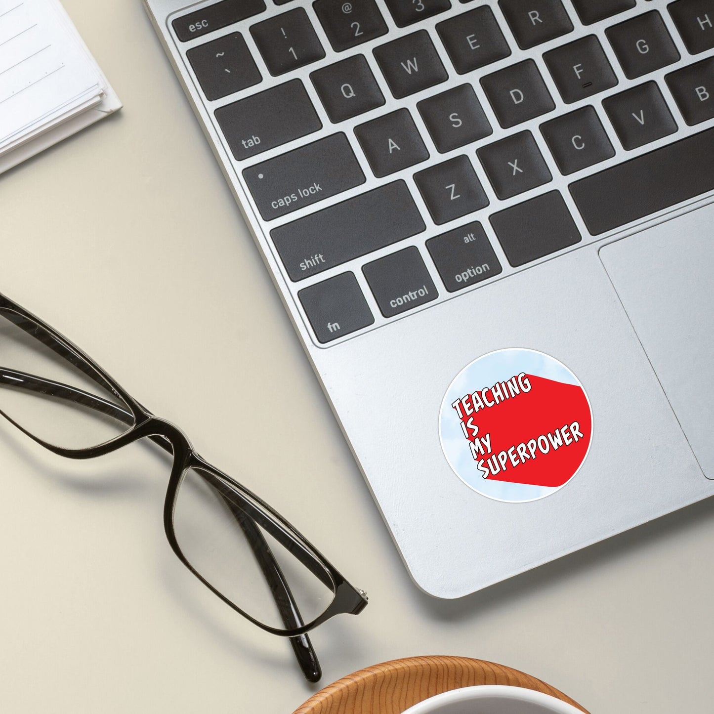 Vinyl Sticker 2.5" - Teacher Superpower