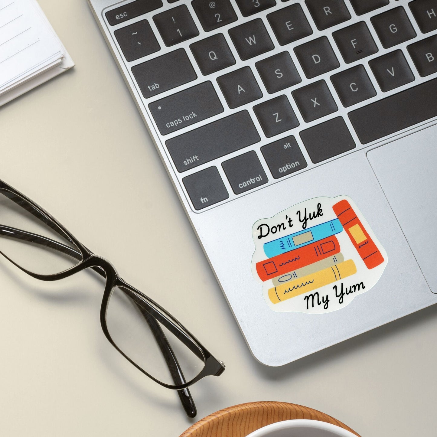 Vinyl Sticker 3" - Don't Yuk My Yum