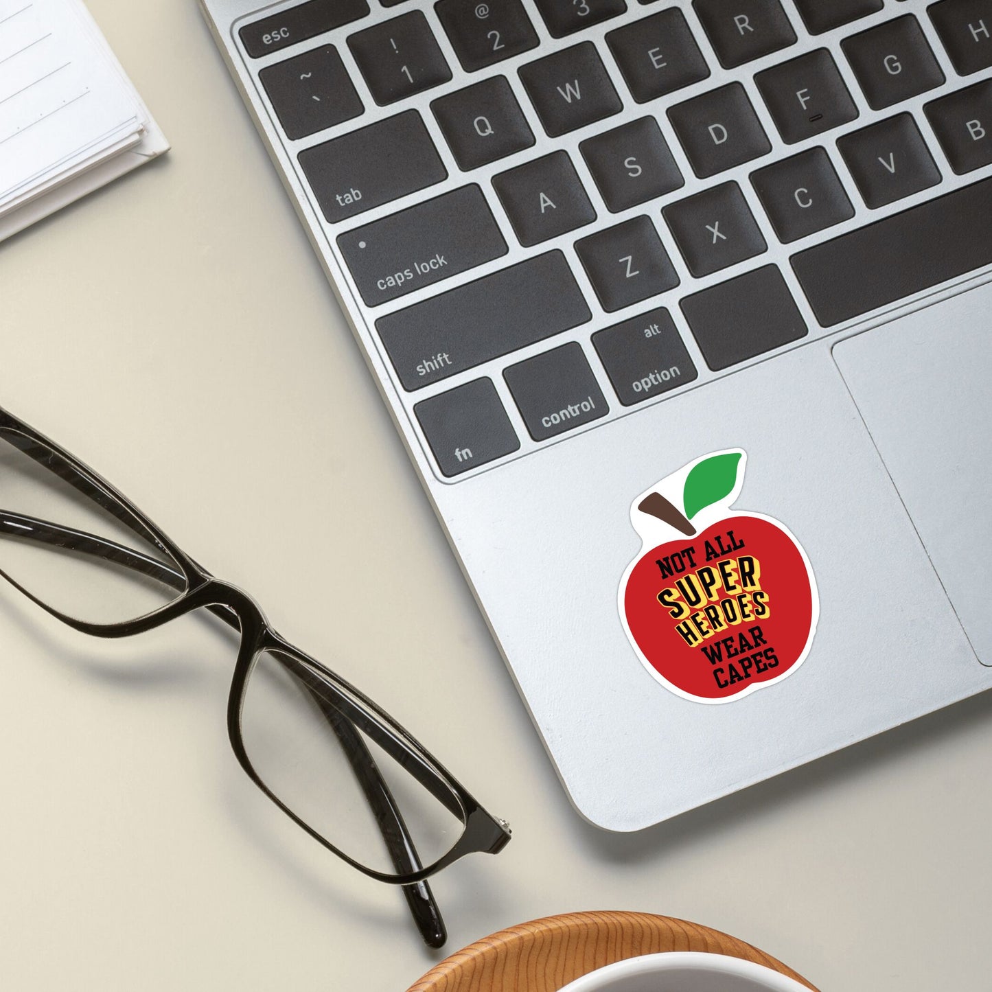 Vinyl Sticker 2.5" - Superhero Teacher