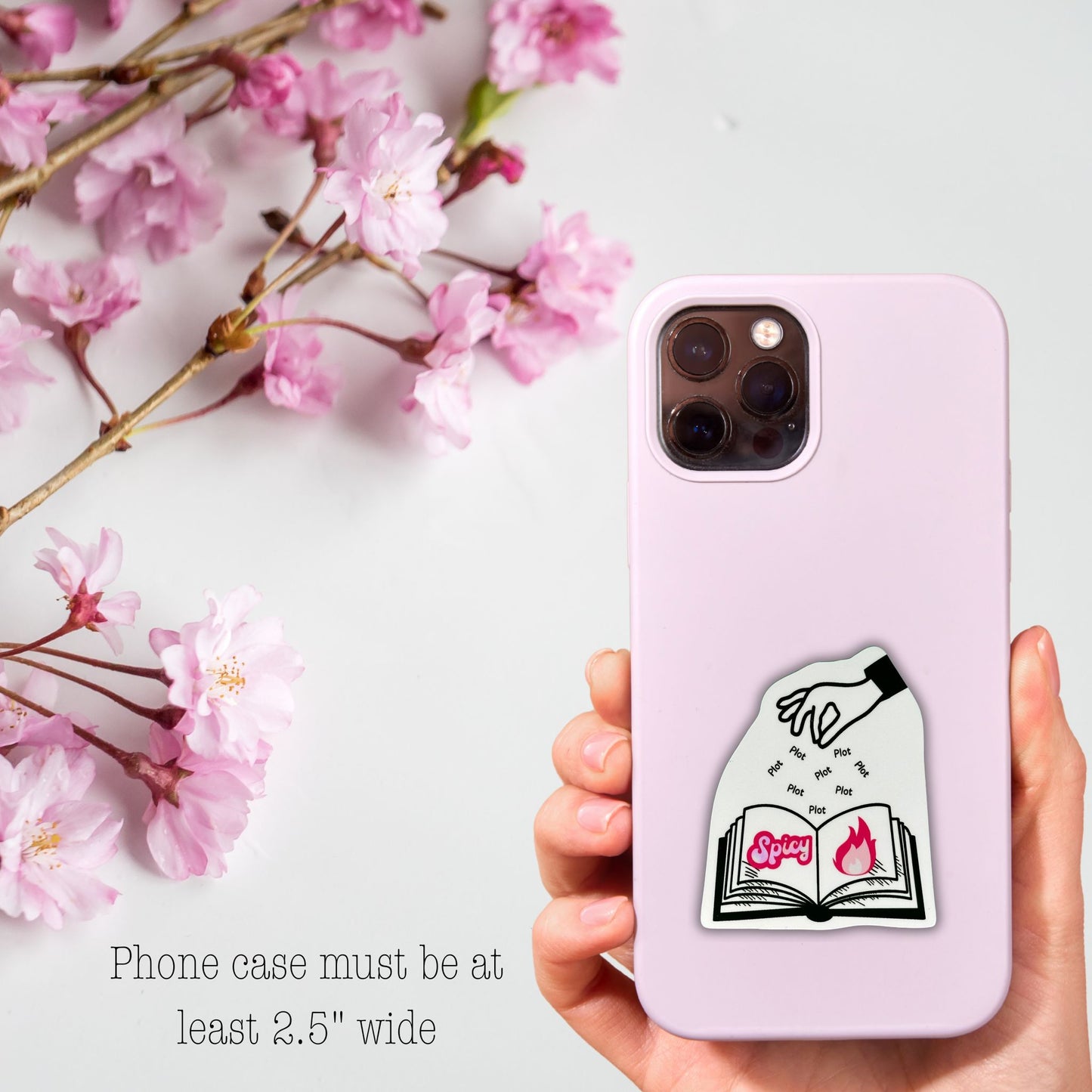 Vinyl Sticker 3" - Spicy with a Dash of Plot