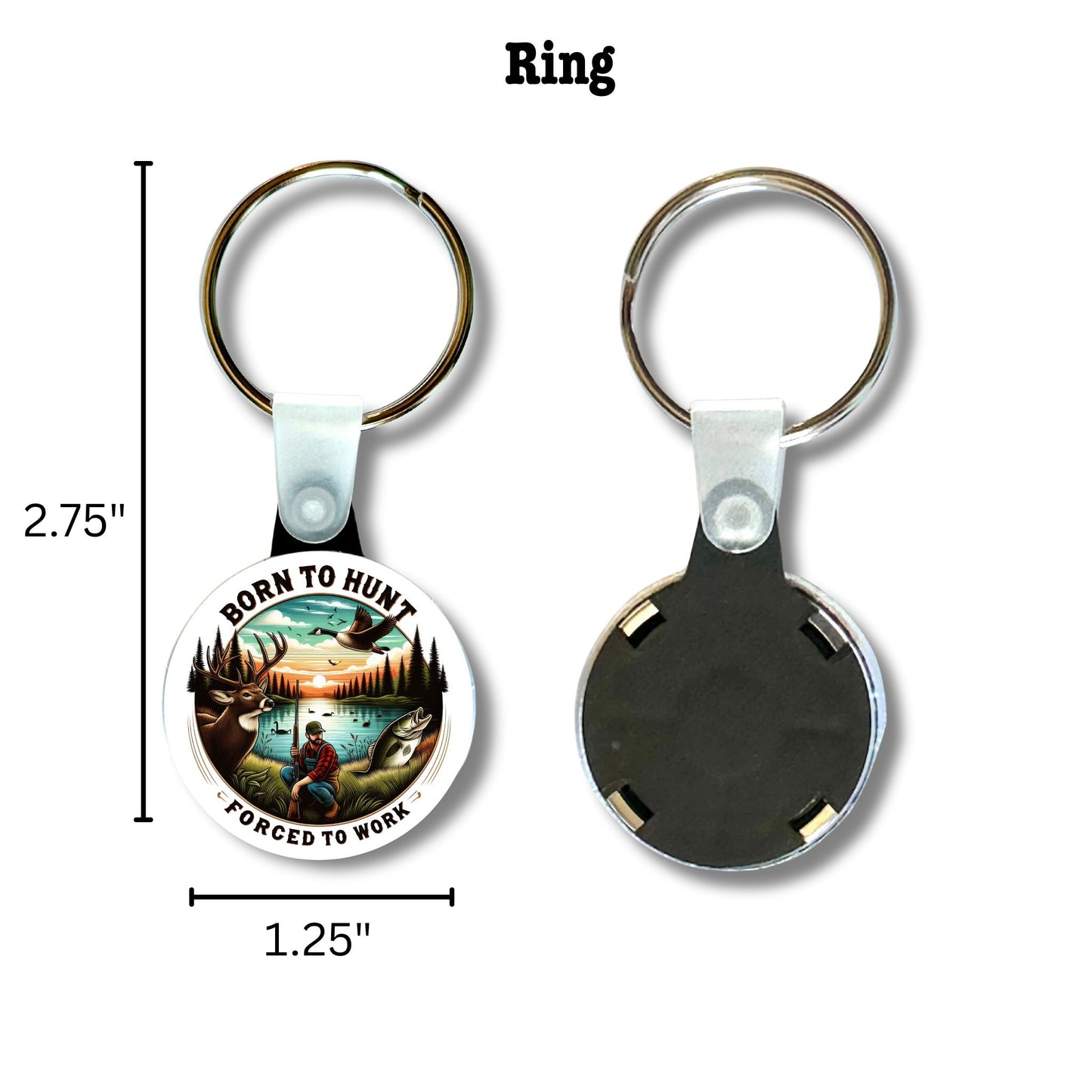 Keychain - Born to Hunt