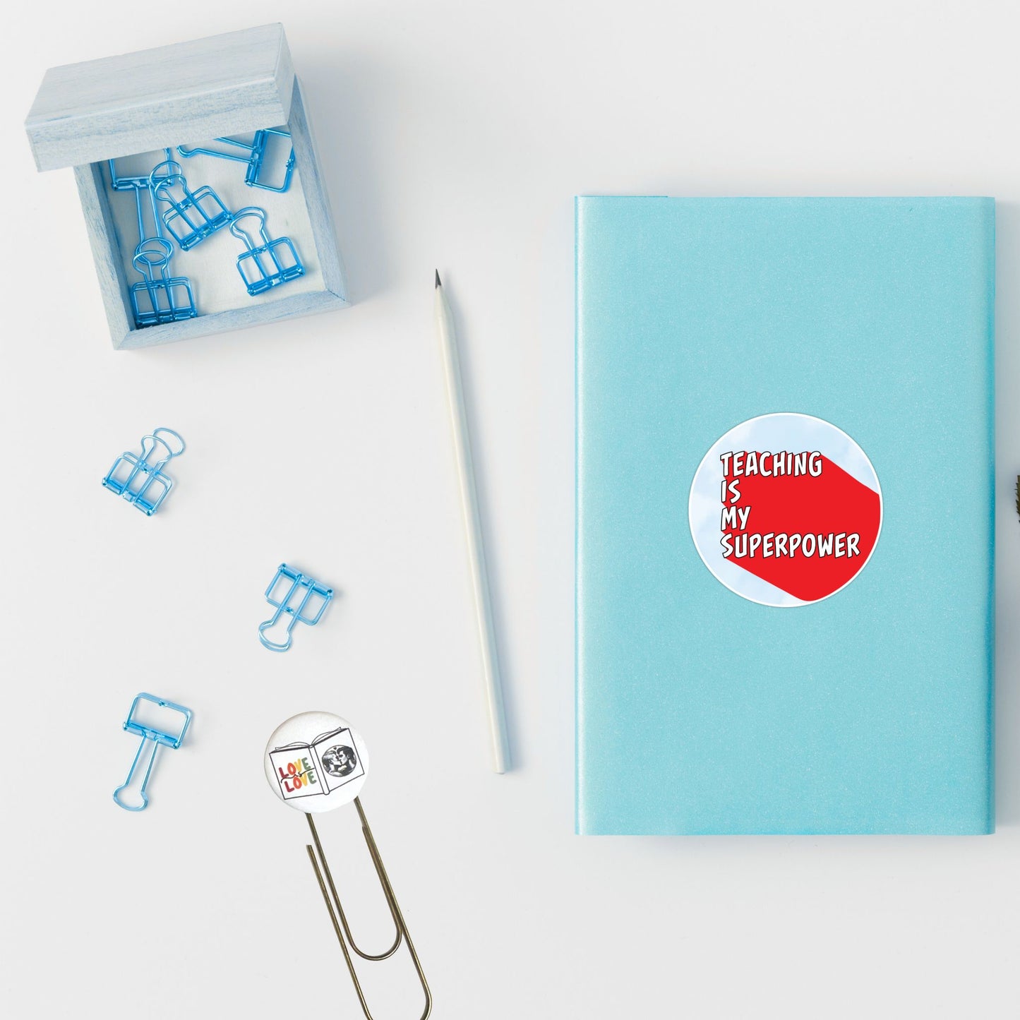 Vinyl Sticker 2.5" - Teacher Superpower