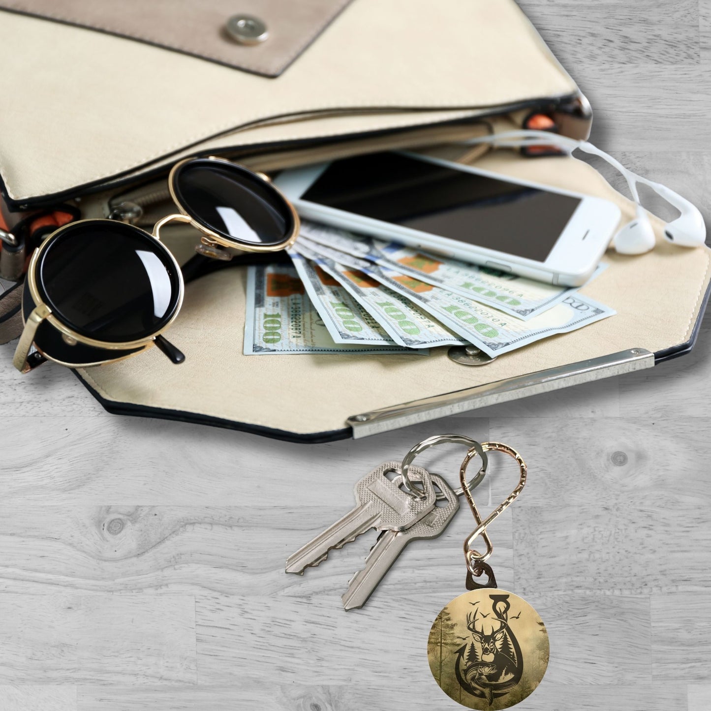 Keychain - Woodland Bounty