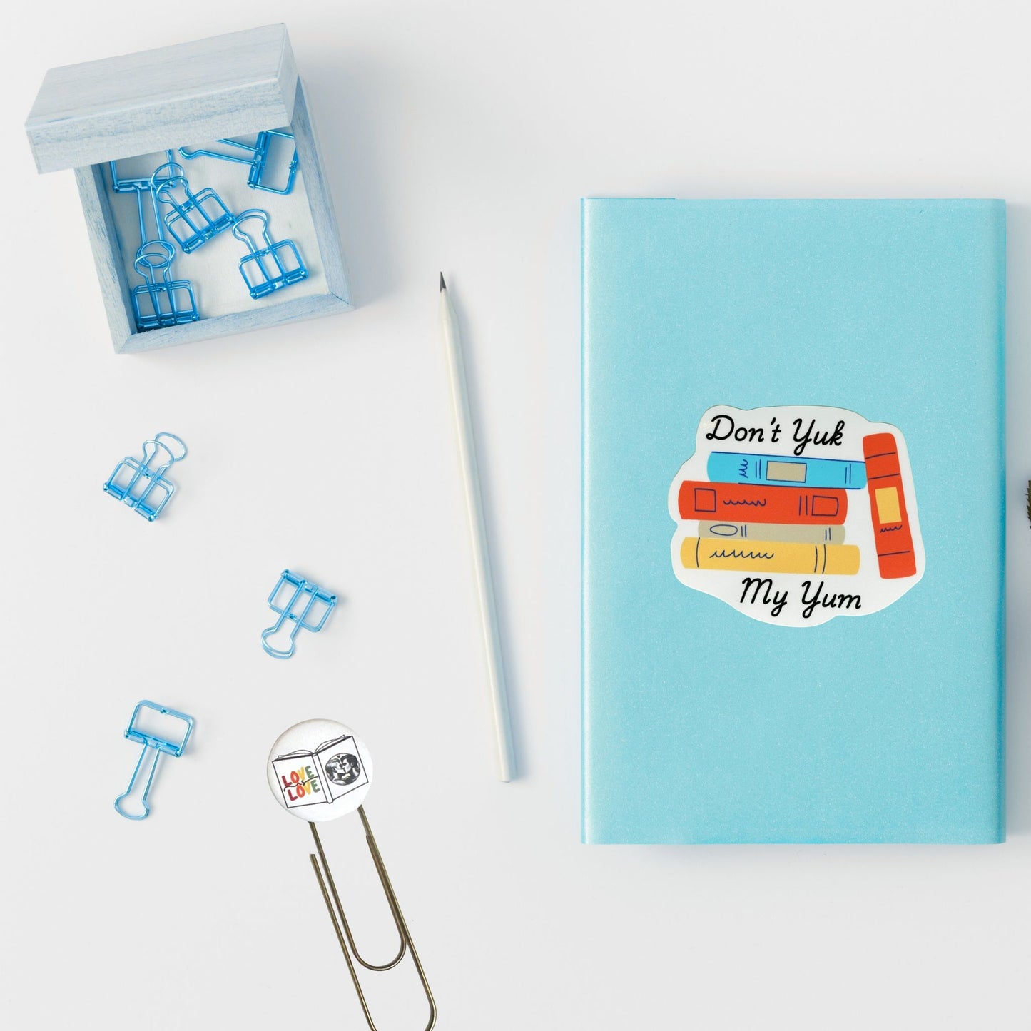 Vinyl Sticker 3" - Don't Yuk My Yum