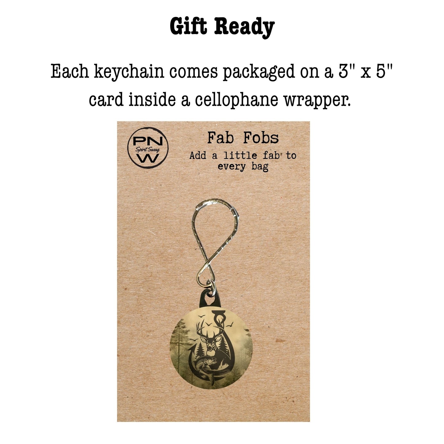 Keychain - Woodland Bounty